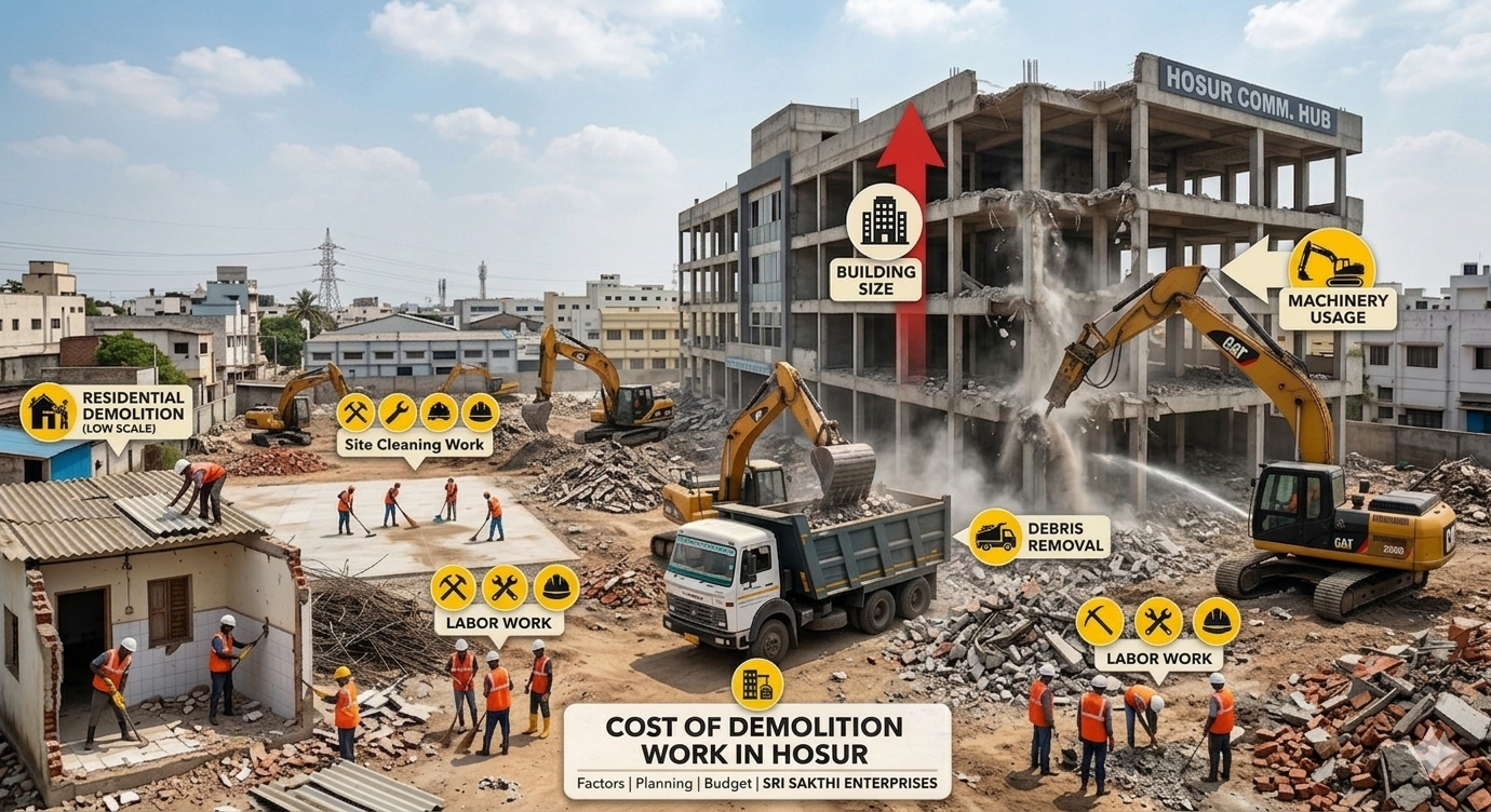 demolishing services in hosur